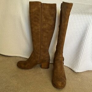 Style & Co Knee High Leather Boots
